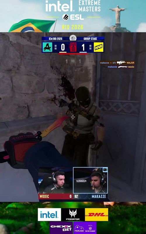 1v2 definitely not a problem for makazze 🤯 #ESL #gaming #esports #counterstrike2 #iemrio2026 