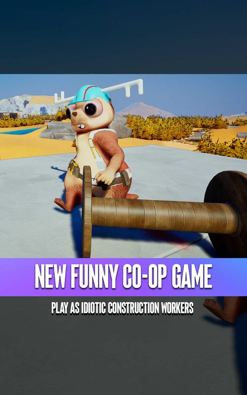 Play as Stupid Construction Workers 🤣 (Commie Bobrs) #gamestoplay #steamgames #newgames #coopgames #commiebobrs 
