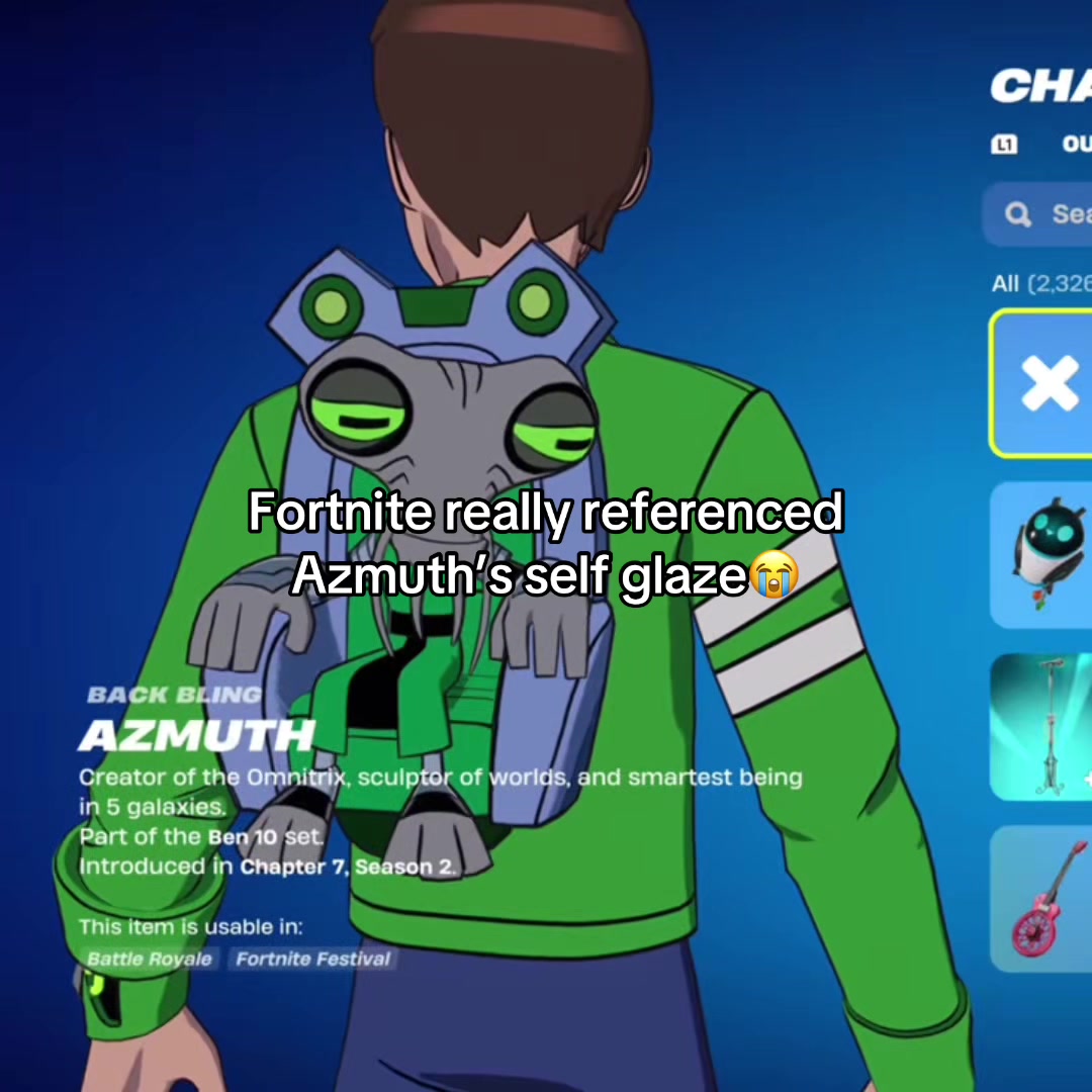 #ben10 #fyp #nostolgia #fortnite 