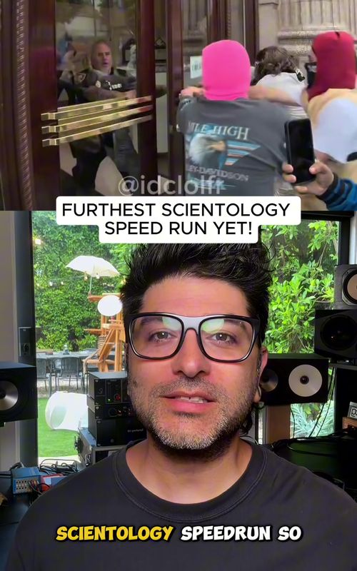 Longest Scientology speed run so far #Scientology #SpeedRun #foryoupage 