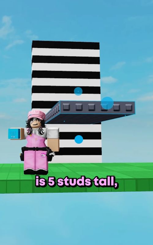 how short can you get in roblox?🤔 #roblox #funfacts #information #robloxfyp #commentary #interesting #glitches #guide #howto #wallhop
