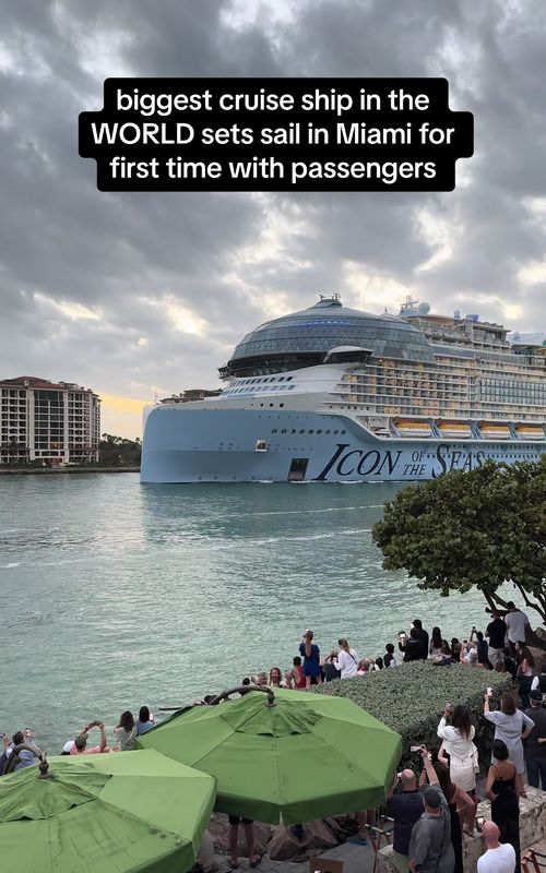 January 27, 2024 #iconoftheseas #news #miami #cruisetok 