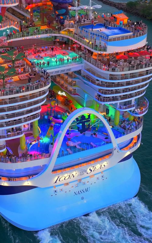 We post all our videos on Instagram. See you there! #ad #iconoftheseas #icon #cruises #cruisetok #miami 