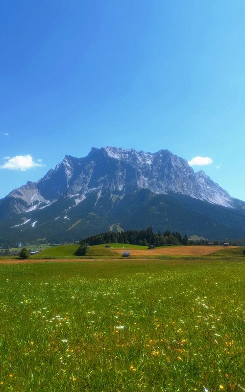 this and no signal 📍 the south west face of zugspitze from ehrwald in austria #mountains #mountain #nature #mountaineering #camping 