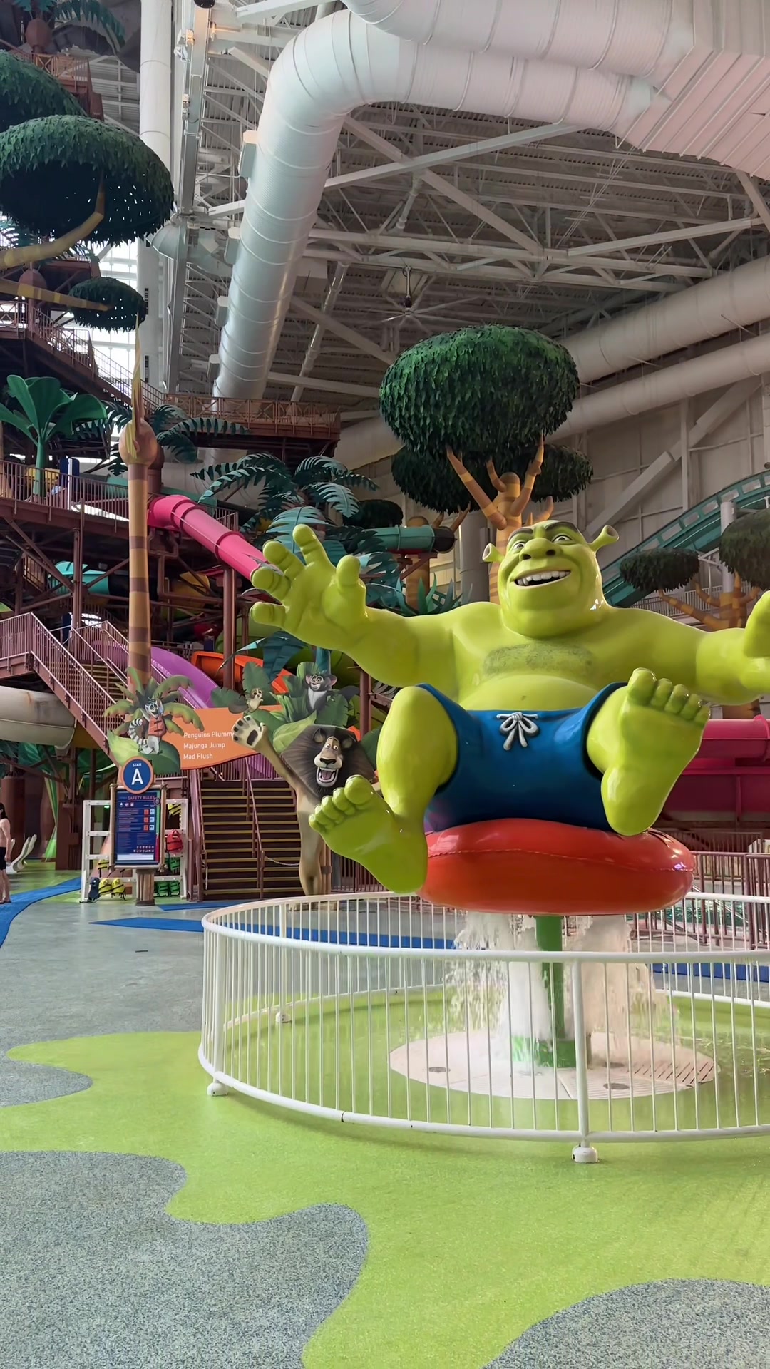 So cool to check out the @DreamWorks Water Park @American Dream this week! So much fun! 🌊🎢🤩 #DreamWorks #Shrek  #Madagascar #AmericanDreamMall #DreamWorksWaterPark 