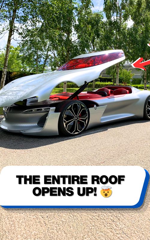This concept car has a secret trick to get in it... 🤯 #concept #future #supercar #technology #supercarblondie 