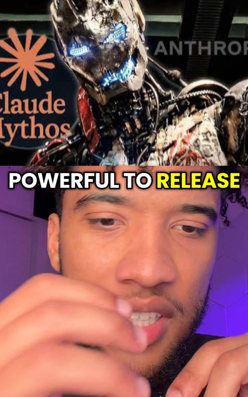 The most powerful AI got leaked.. #carterpcs #Tech #mythos #anthropic 