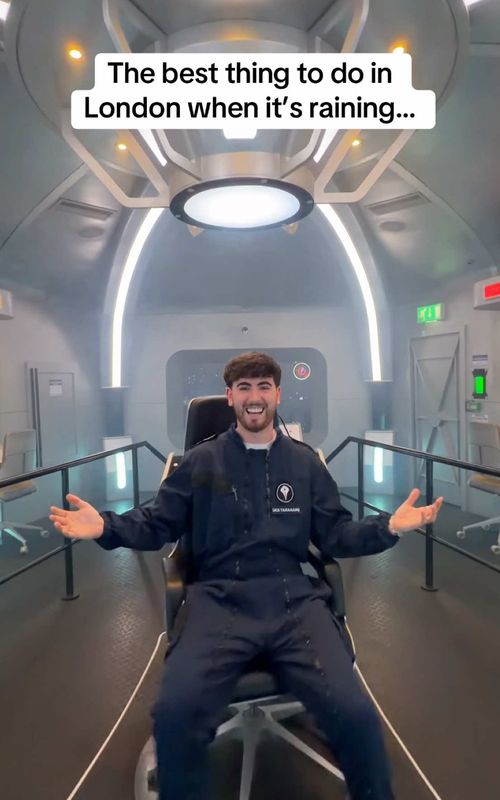 Ad Is this the best thing to do in London when it’s raining?! 🚀@Bridge Command #BridgeCommand #Thingstodo #London #RainyDayInLondon