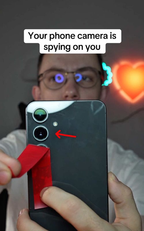 Your phone camera is spying on you #settings #android #camera 