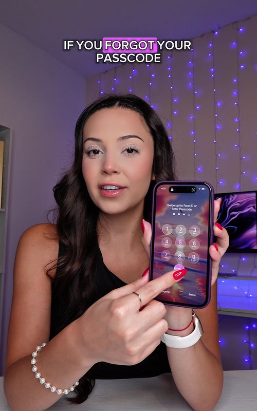 If you forgot your phone passcode, then do this! #iphone #iphonetips #iphonehacks 