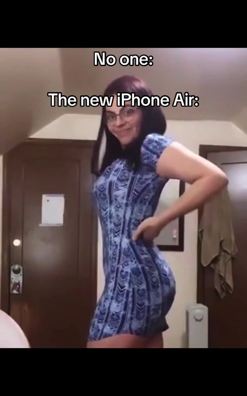 iPhone Air be like #iphone #iphoneair #apple 