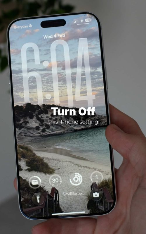 So much better like this #applehack #ios26screenshot #ios26hacks #willlforbes #techtok 