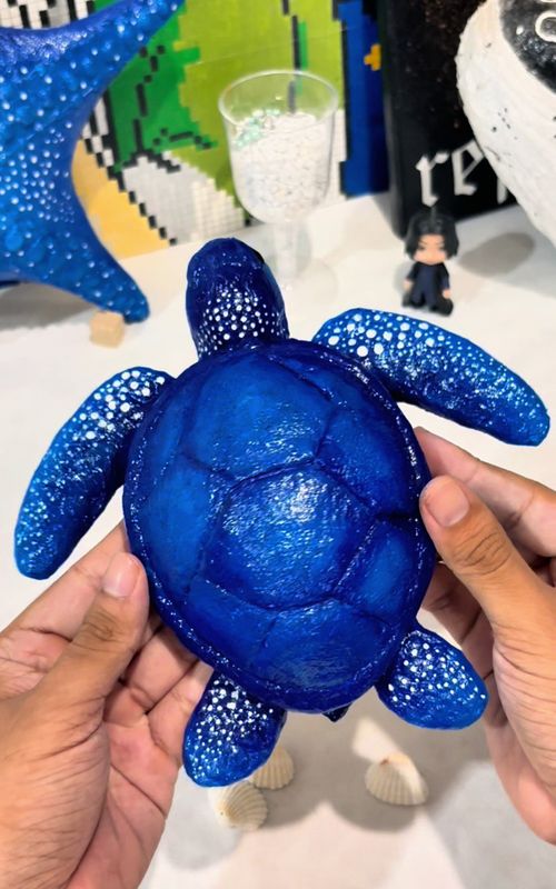 Making a Baby Turtle for my wall part 2🐬 Cardboard Shark Tutorial 🐙 Handmade Room Decor idea 🐟 Easy paper craft 🦀 Ocean Room #whaleshark #turtle #DIY #cardboard #tutorial 