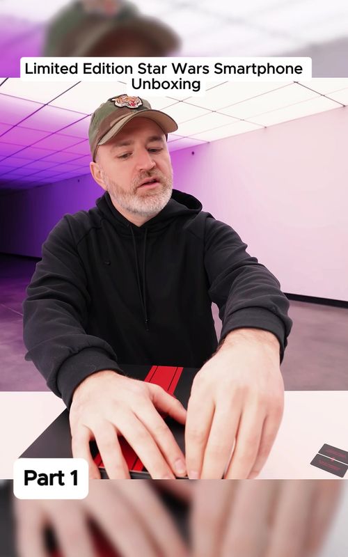 Limited Edition Star Wars Smartphone Unboxing-p1#unboxing #techreview #Tech #consumertech #gadgetreview 