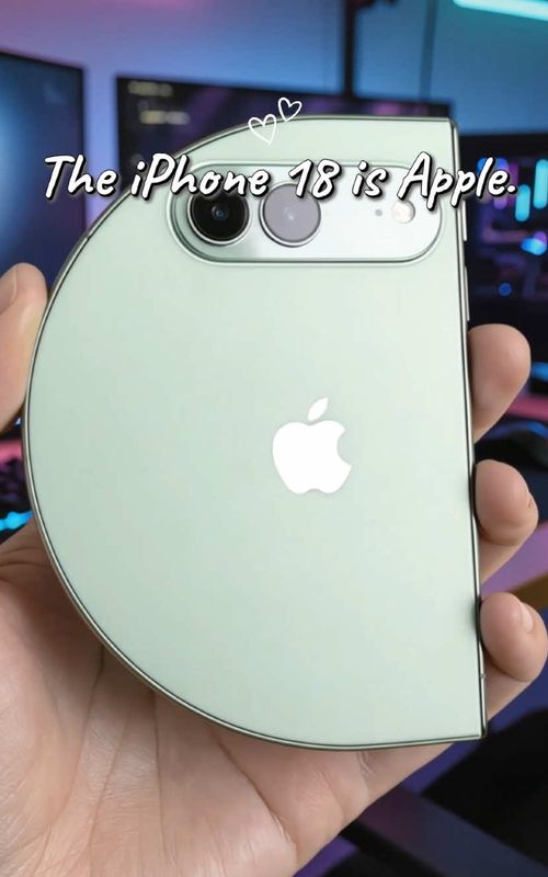 2026’s the iphone18 looks like a realy APPLE! 🍎#iphone18 #iphone #new #viral #fyp 