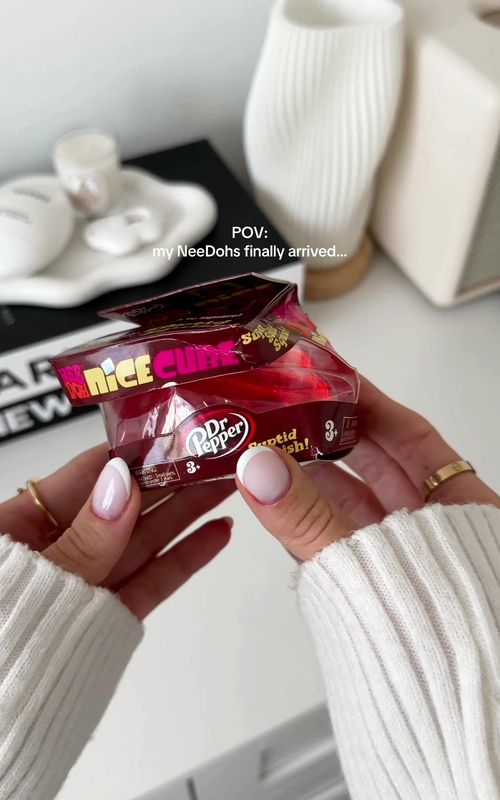Guys, what do you think? 🥲 #needoh #unboxing #drpepper #squishy #satisfying 