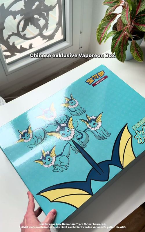 Ad | Unboxing the Chinese exclusive Vaporeon Gift Box — such a unique set with beautiful artwork and collector vibes. @shoptemu @temu_germany 🔍 Search kbk3968 in the Temu app or click this 🔗: https://app.temu.com/k/e1wqjnmcyrq 🎁 Get a €100 coupon bundle! Only for new app users. Limited to 1 per user. Contains multiple coupons that cannot be combined. Terms and conditions apply. #temu #temugermany #temudeutschland #discount #gifts temufinds