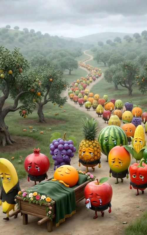 "The Last Journey of Orange". #aigenerated #viralpost #foryouシ #ai #aishorts .#viral #creatersearchingsight #aivideo #viraltiktok