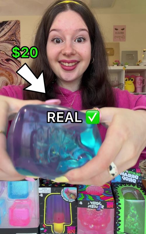 REAL vs FAKE NEEDOH UNBOXING! 😱✅❌ *squishy haul* #fidgettoys #fidget #squishy #fypage #trending 