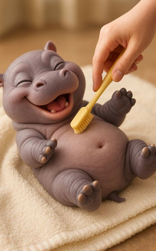 Baby hippo getting the ultimate tummy giggles…  #b#babyhippot#tummyticklec#cutereactionsa#animalsoftiktokc#cartoonrealismh#hippolovet#tickletokt#tinycreaturesv#viralvideoytshorts