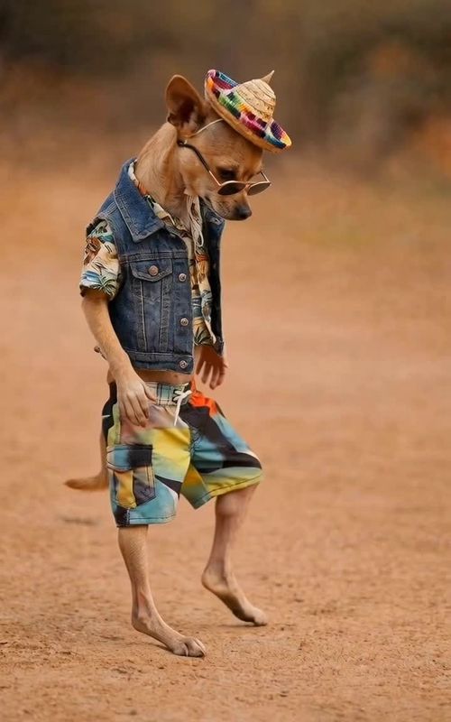 Funny dog dance #fyp #dance 