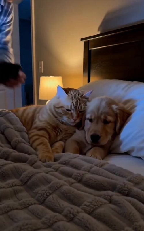 POV: You caught your pets staying up late on their phone… 😹#cattok #dogtok #pettok #funnypets #plottwist     