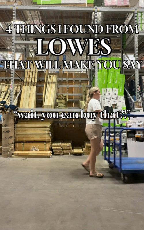 I didn’t even know half of these existed 😳 let alone can be purchased at @Lowe’s!  🔗 it all in my b i 0 under this post!  #LowesFinds #SpringHomeFinds #mulchglue #patiostyling 