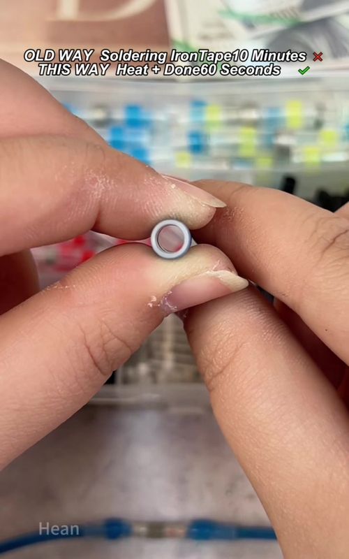 Stop paying $100 for simple wire repairs. Fix it yourself in under 60 seconds. No soldering. No tape. Just heat it and done. Every toolbox needs this. 👇 Get yours here #toolsoftiktok #tiktokmademebuyit #diyrepair #carfix #lifehack 