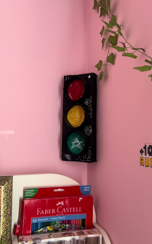 Room decor / traffic lights #DIY #tt #roomdecor 