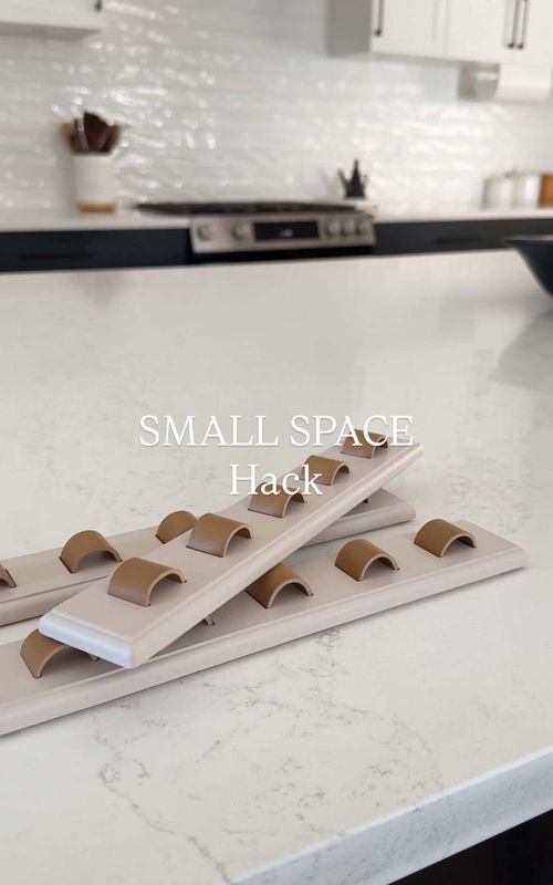 Amazon Organization Hack for small spaces. Linked in my Amazon Shop under ORGANIZATION. When short on storage one of my favourites hacks is to utilize wasted space behind doors, this sunglasses holder takes seconds to install an gives your sunglasses a proper home.  #amazonhacks #homeorganization #organizationhacks #smallspaces #amazongadgets 