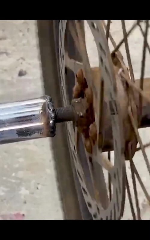 The farmer installs a differential on a bicycle! #diyproject #ideas 