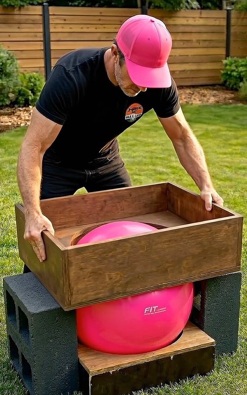 Don't Throw Away Your Old Exercise Ball! 🧘‍♂️🏗 DIY Concrete Hack Can you turn a fitness ball into high-end outdoor decor? 🤯 I used a clever concrete casting trick to build a professional outdoor sink for my backyard! This DIY garden hack is a game changer for modern landscaping. Using a wooden frame and an exercise ball as a mold, I created a sleek, industrial stone basin at a fraction of the cost✨ The Process: - Casted wet concrete over the ball mold 🏗 - Used a hammer drill for the drain hole ⚡️ - Sanded and sealed with waterproof lacquer for a luxury finish 💎 Perfect for anyone into concrete crafts and home improvement. Durable, stylish, and 100% handmade! 🛠 💬 RATE THIS IDEA: Scale of 1–10! Tell me in the comments! 👇 #DIY #ConcreteSink #GardenHack #BackyardProject #Handmade 