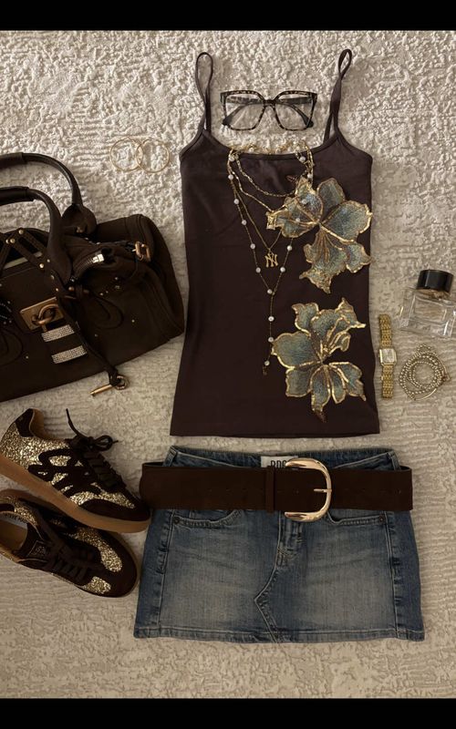 accessories are key!! #foryoupage #chopped #transition #Fashiontok #outfitinspo 