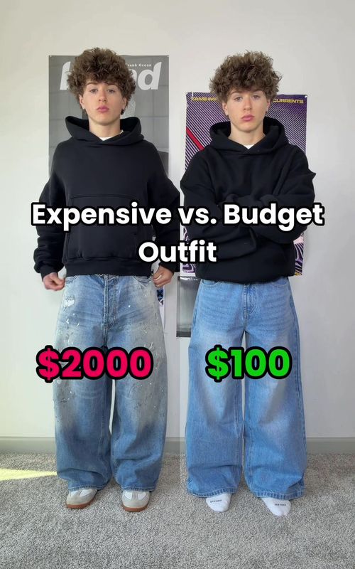 Budget Vs Expensive Outfit ? Which One Is Better #styling #fashion #outfit #fyp 