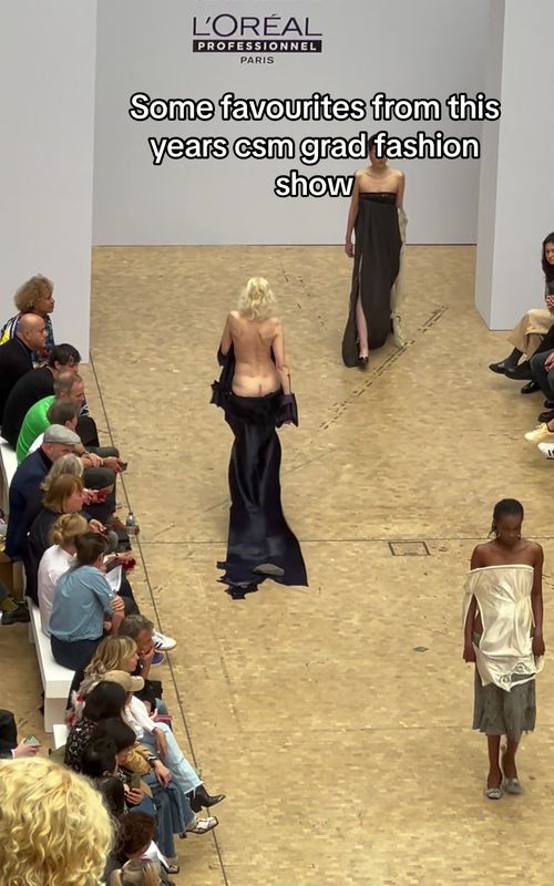 CSM Class of 2025 Undergraduate Graduation Show: Stunning Looks #DazedFashionTV #CSM #CentralSaintMartins #TikTokFashion
