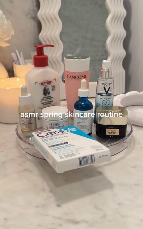 shop your skin essentials from March 24-26 at The Skin Edit on Amazon.ca like @lorealparis @larocheposay @lancome.official @thayers @biotherm @cerave @garniercan @kiehlscanada and more! #ad #amazonskinedit #skincare #glowyskin #bouncyskin #glassskin #skincareroutine #grwm #amazonskincare #bigspringsale #ASMR #asmrsounds