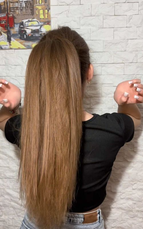 TOP Trending hair Hack🤭🫣 #hairstyle #hairtutorial #hairhack #shorts #hair  