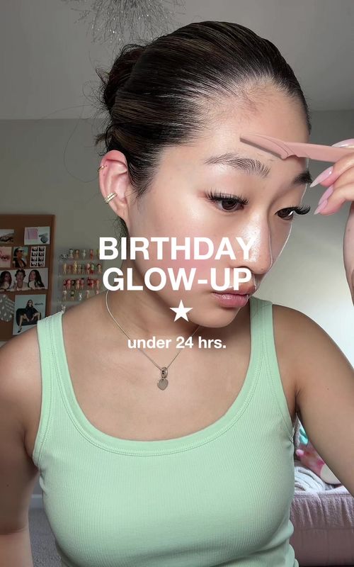 ok the diy haircut is not usually part of this 😭😭 #glowup #maintenance #routine #glowupwithme #trending @Gisou @Emi Jay @Drunk Elephant @medicube global @GuruNanda LLC @LOCCITANE @OUAI @loréal paris usa @Yepoda @Kérastase @Shark Beauty @Josie Maran 