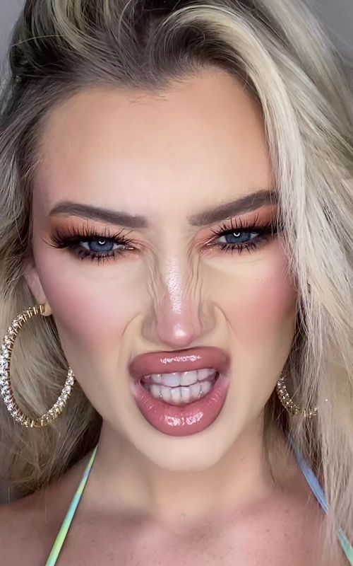 Comment below what makeup trend you want me to try out next! 😱🤪💗