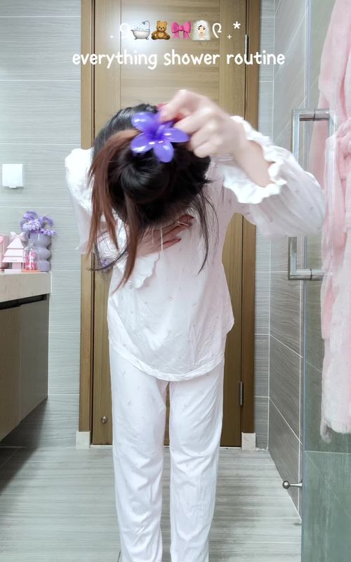 My "that girl" hair & body care routine🩷#cleangirl #haircare #bodycare #shower #fyp #asmr #aestheic #thatgirl 