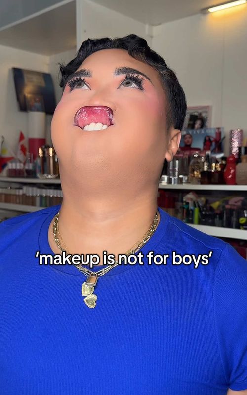 makeup is for EVERYBODY!! 🫶🏼 #makeup #beauty #viralmakeup #makeuptutorial 