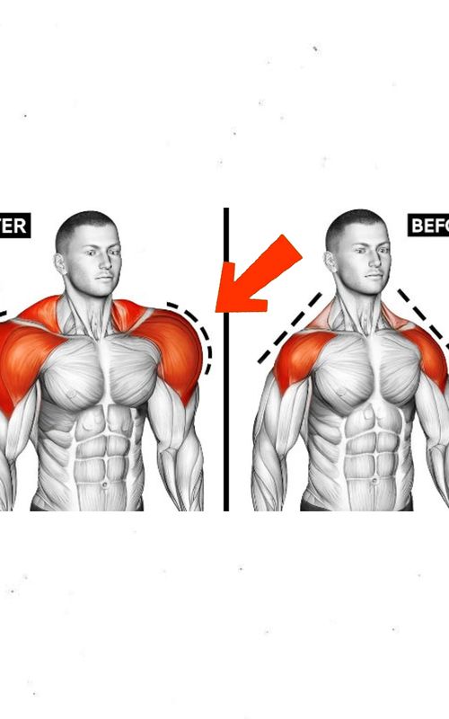 How to get bigger Shoulders 🔥 #exercise #fitness #gym #gymtok #workout #Shoulderworkout