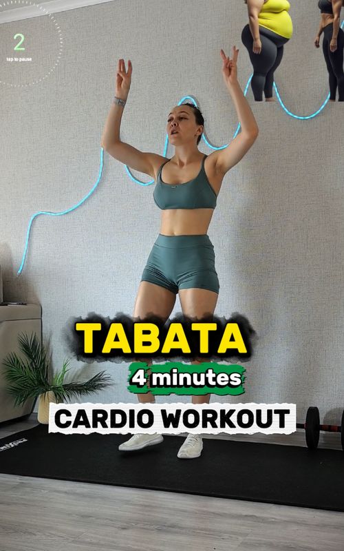 Cardio workout🔥 Loss fat at home 4 minutes 20 seconds work 10 seconds rest Do 3-6 rounds #workoutroutine #cardioworkout #fatloss #motivation 