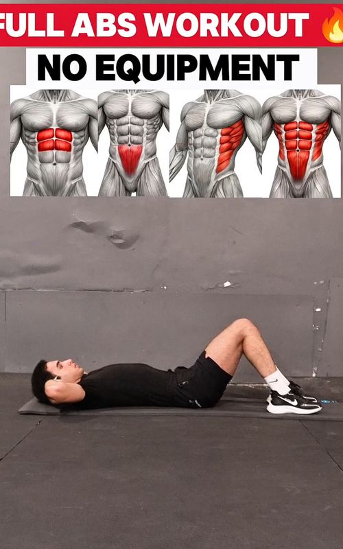 EAZY FULL ABS WORKOUT 🔥 NO EQUIPMENT AT HOME 🏠✅ #homeworkout #abs #quickabsworkout #abschallengeworkout #abschallege 