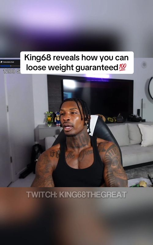 King68 reveals how you can loose weight guaranteed💯 #king68 #king68thegreat #livestream #streamer #fyp 