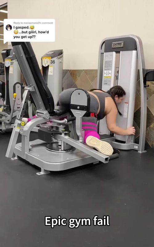 This gym has witnessed enough of my failures😭😭😭#GymFail #FunnyVideos #EpicFails #CringeWorkout #GymOops #LaughingHard #FitnessLife #FitFail #nevercomingback#usa 