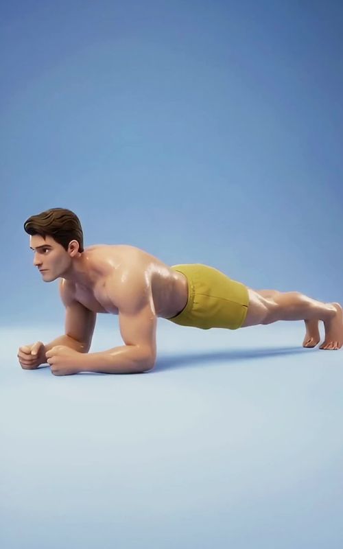 I Planked Every Day for 21 Days - Here's What Changed 🤯 #PlankChallenge #BodyTransformation #FitnessJourney #CoreStrength #absworkout 