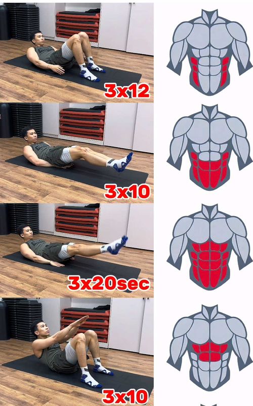 Best Abs Workout For Beginners At Home! Save and follow me for more exercises 👍                               #workoutathome #absworkout #begginerworkout #abs #sixpackabs 