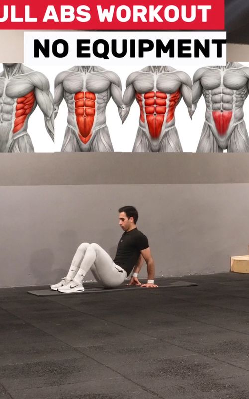 FULL ABS WORKOUT NO EQUIPMENT AT HOME ✅  #homeworkout #abs #ABSWORKOUT #bellyfat #abschallege 