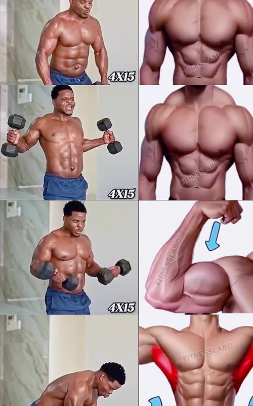 Come on!!#chestworkout#armworkout#fitness #dumbbellworkout#workout 
